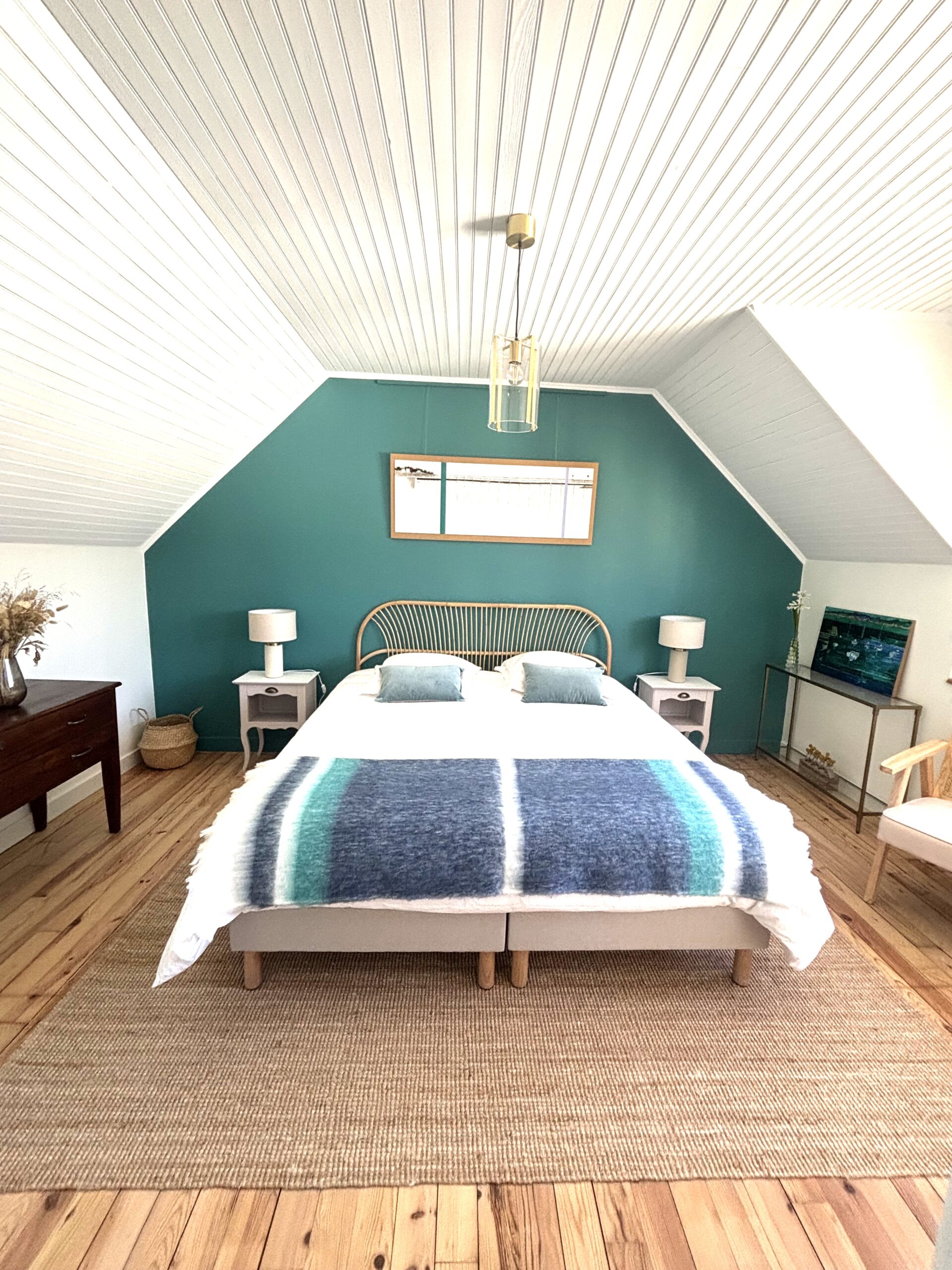 Chambre vue port d'Audierne