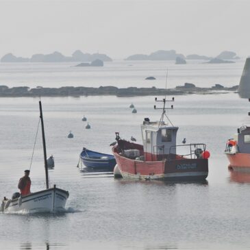 Retour de pêche - Photo de Jean-Paul Le Gall