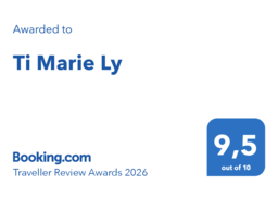 Félicitations de Booking à Ti Marie Ly